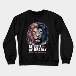 Dual Nature: Embracing Strength and Vulnerability Crewneck Sweatshirt